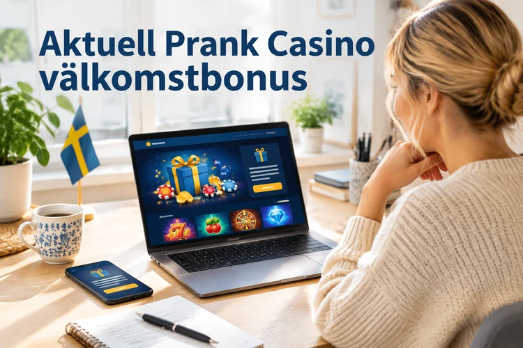 Aktuell Prank Casino välkomstbonus
