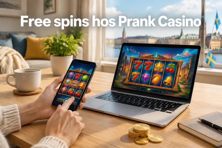Free spins hos Prank Casino