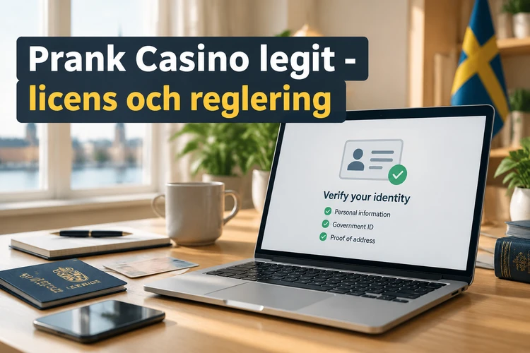 Prank Casino legit - licens och reglering