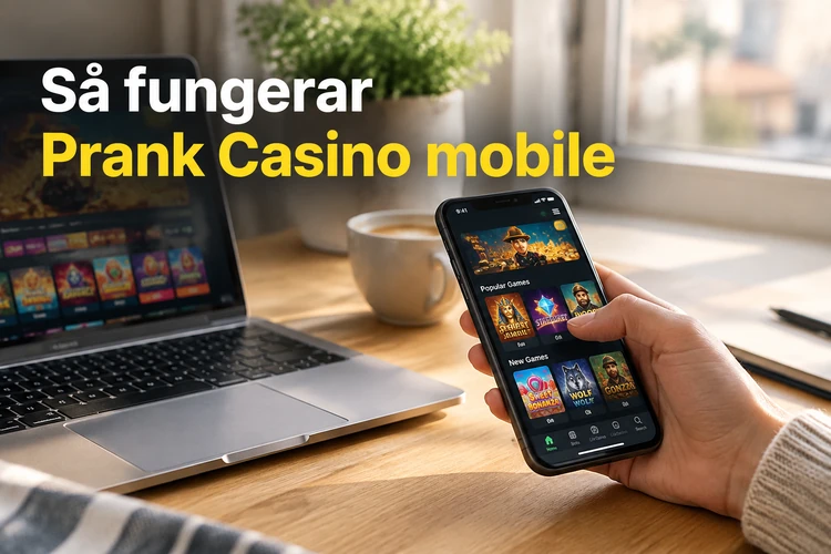 Så fungerar Prank Casino mobile