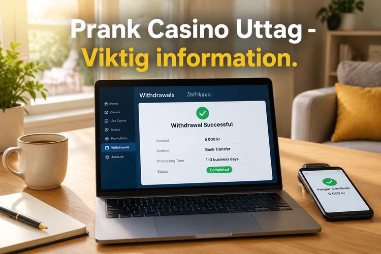 Prank Casino Uttag - Viktig information